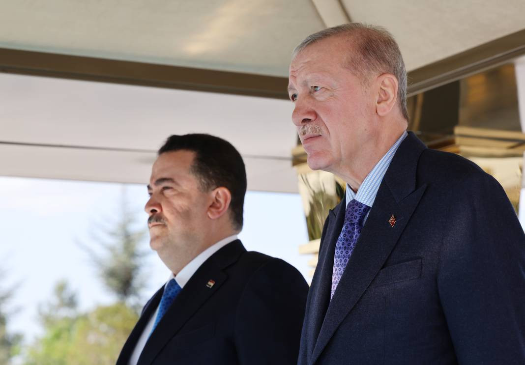 Irak Başbakanı Ankara’da! Külliye’de resmi tören: Sudani’den güç birliği mesajı... - Resim: 3